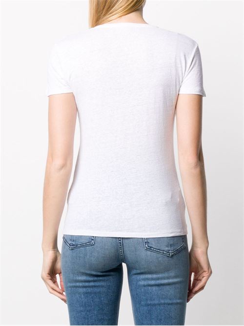 T shirt donna in lino MAJESTIC FILATURES | M011FTS162001